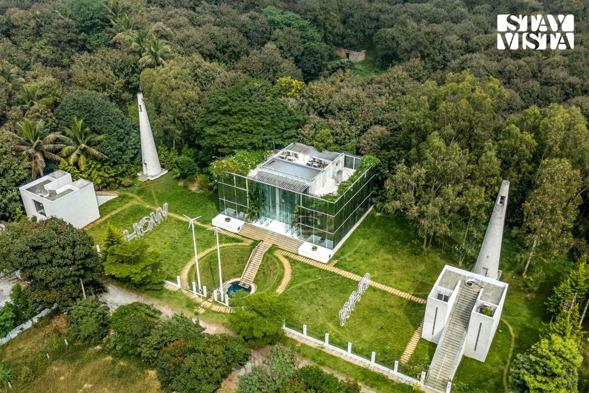 The Crystal Hall India'S Only All Glass Villa Bangalore Ngoại thất bức ảnh